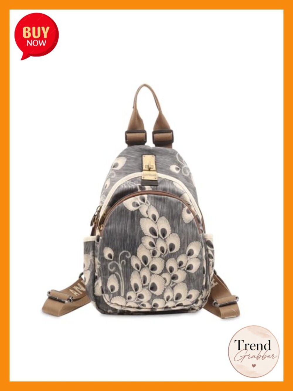 Mini Waterproof Oxford Backpack for Women Travel Anti-Theft Daypack